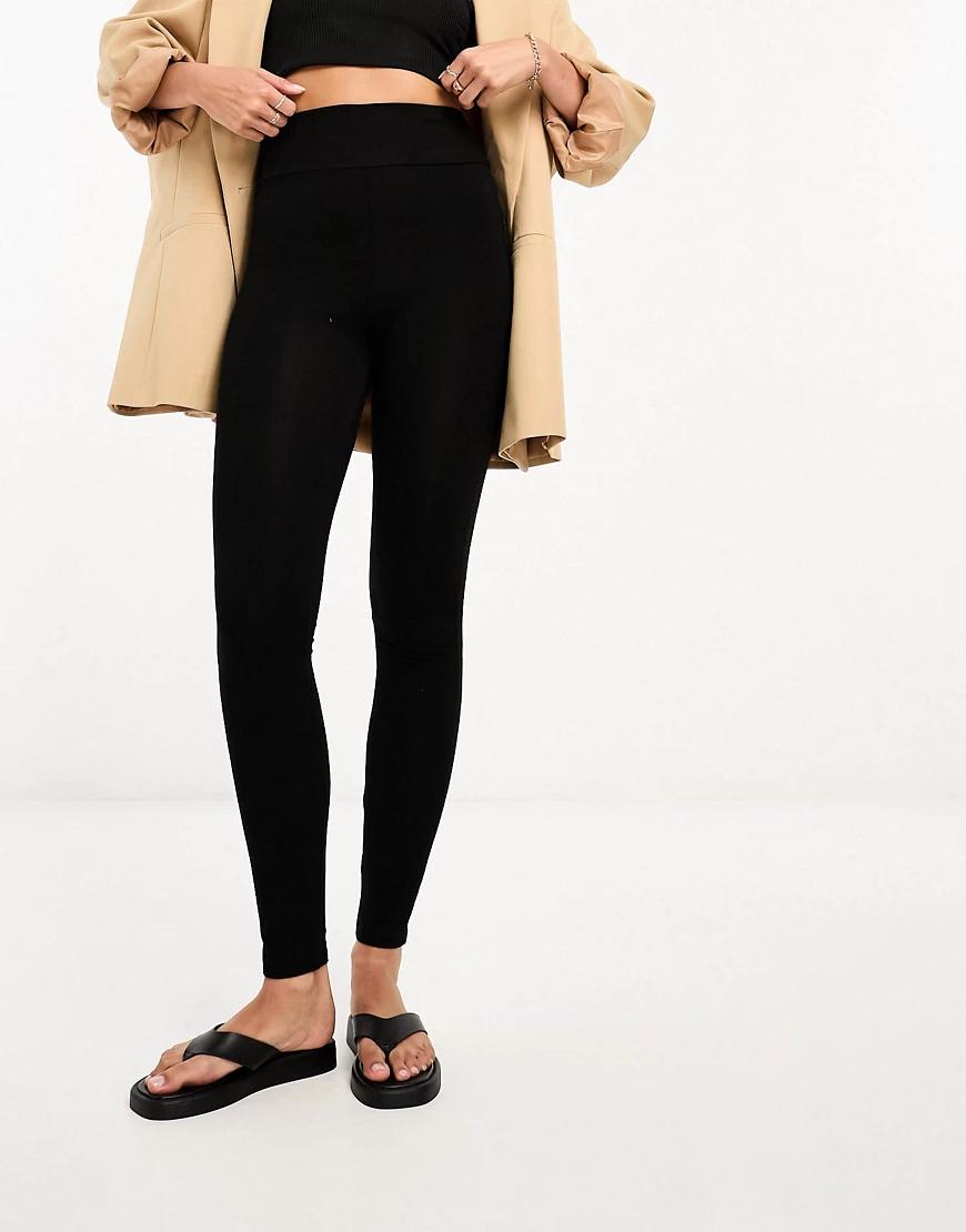 CZARNE KLASYCZNE LEGGINSY BASIC