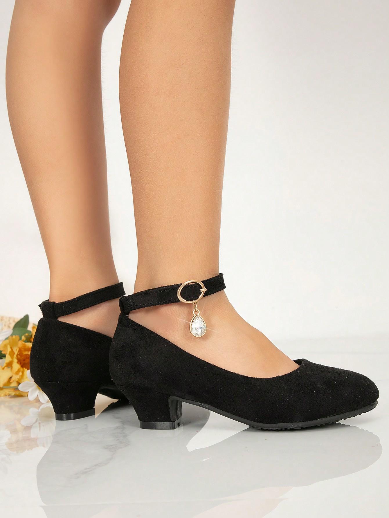 CZARNE BUTY imitacja ZAMSZU
