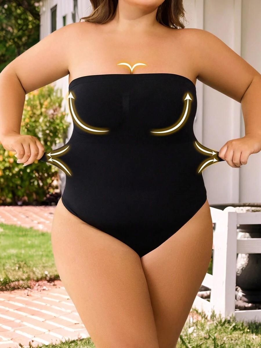 CZARNE MODELUJĄCE BODY