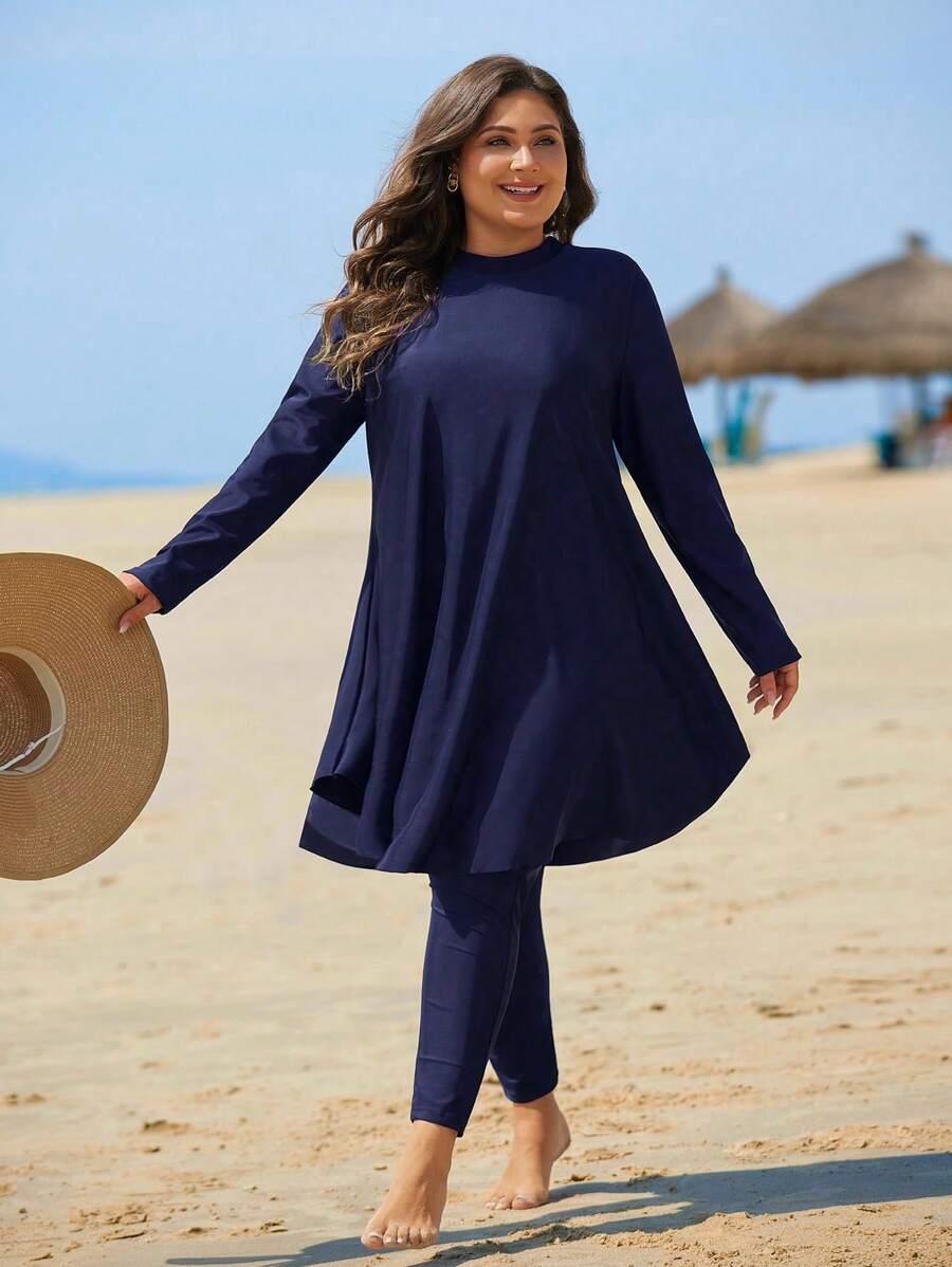 DWUCZĘŚCIOWY STRÓJ KĄPIELOWY burkini