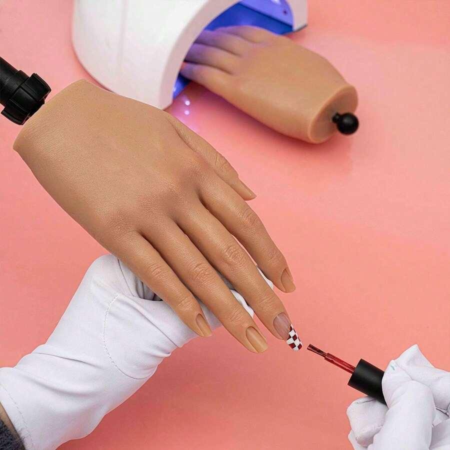 SZTUCZNA DŁOŃ DO ĆWICZEŃ MANICURE