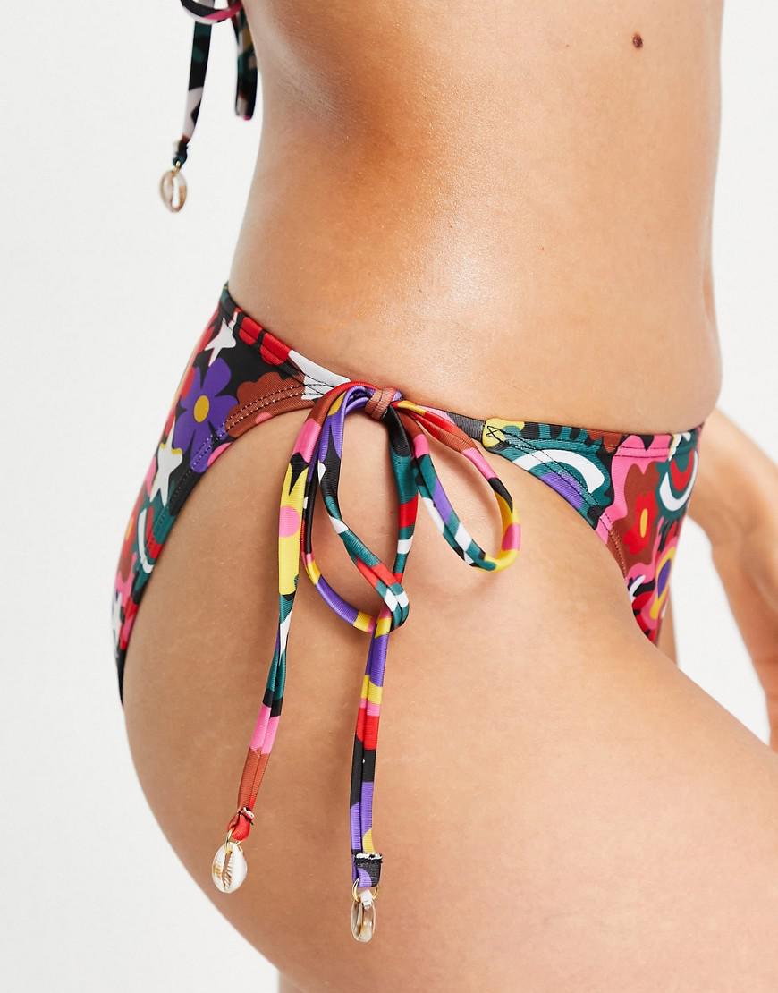 DÓŁ OD BIKINI KWIATY