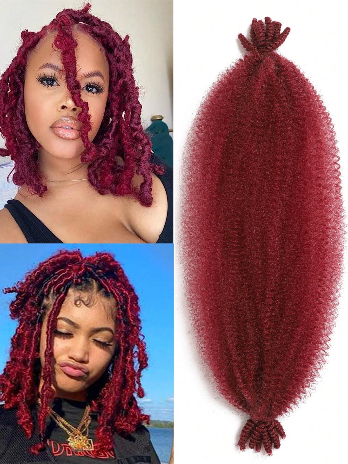 SZTUCZNE WŁOSY afro