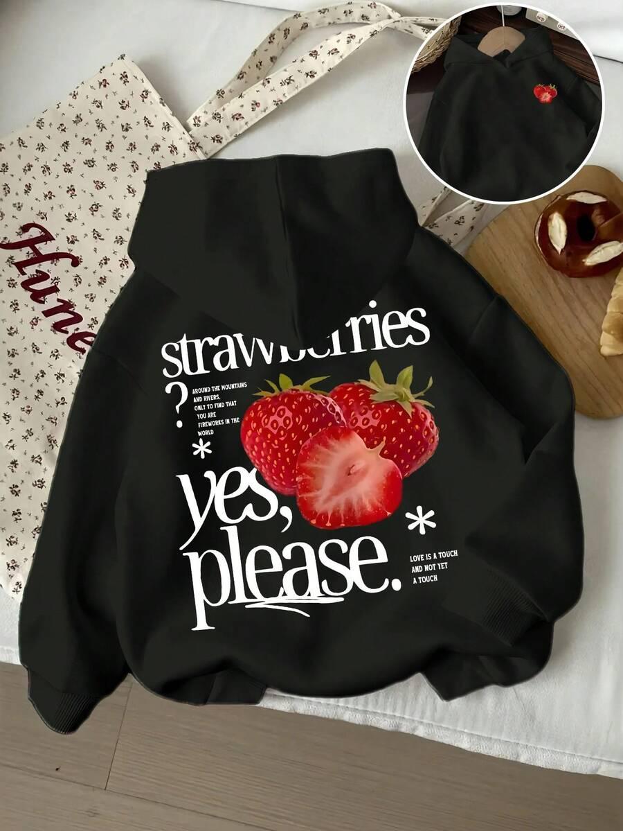czarna bluza wzór