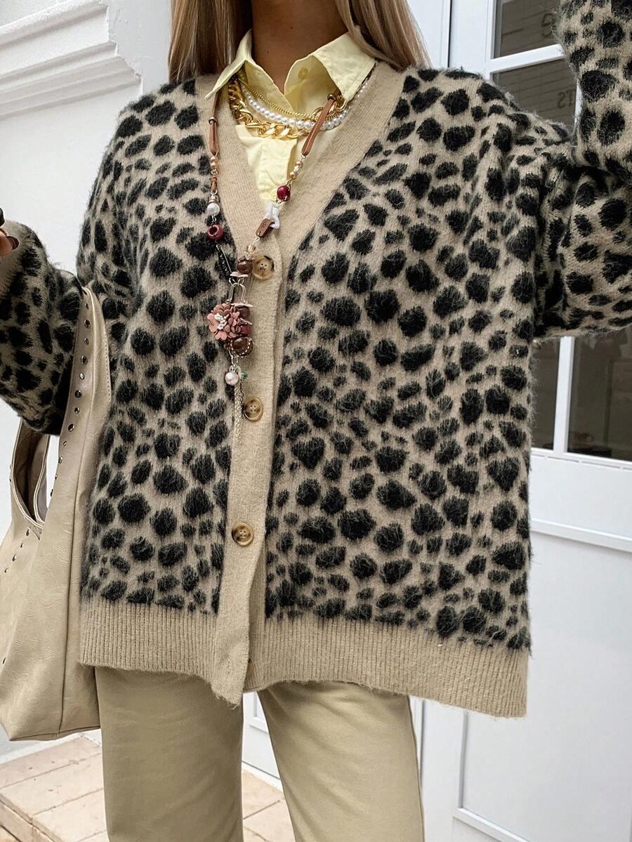 SWETER ANIMAL PRINT