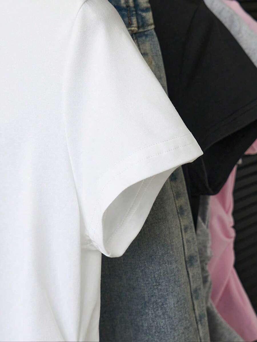 T-SHIRT OKRĄGŁY DEKOLT 3-PACK