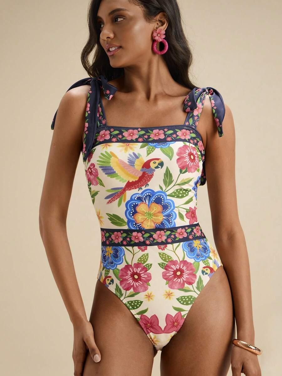 jednoczęściowy strój kąpielowy