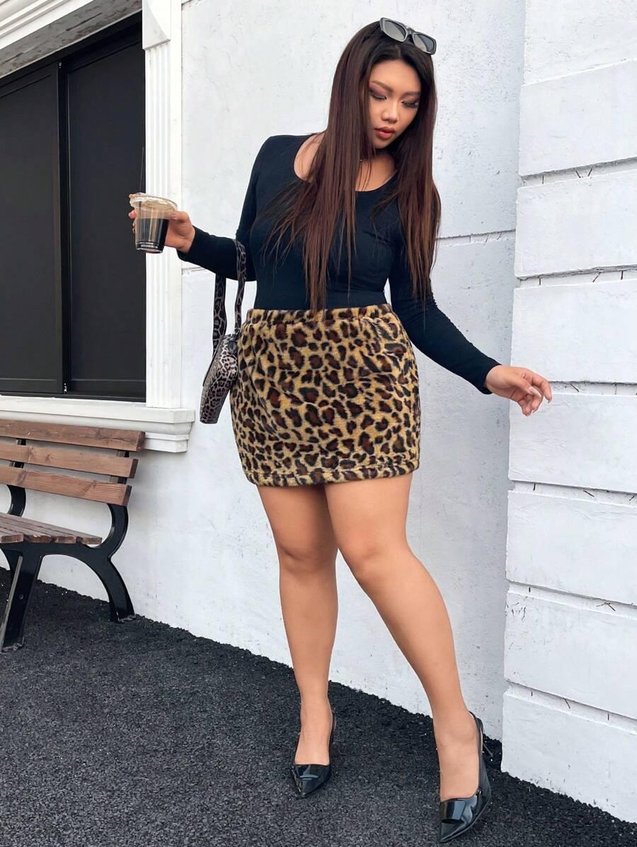 MINI SPÓDNICA ANIMAL PRINT