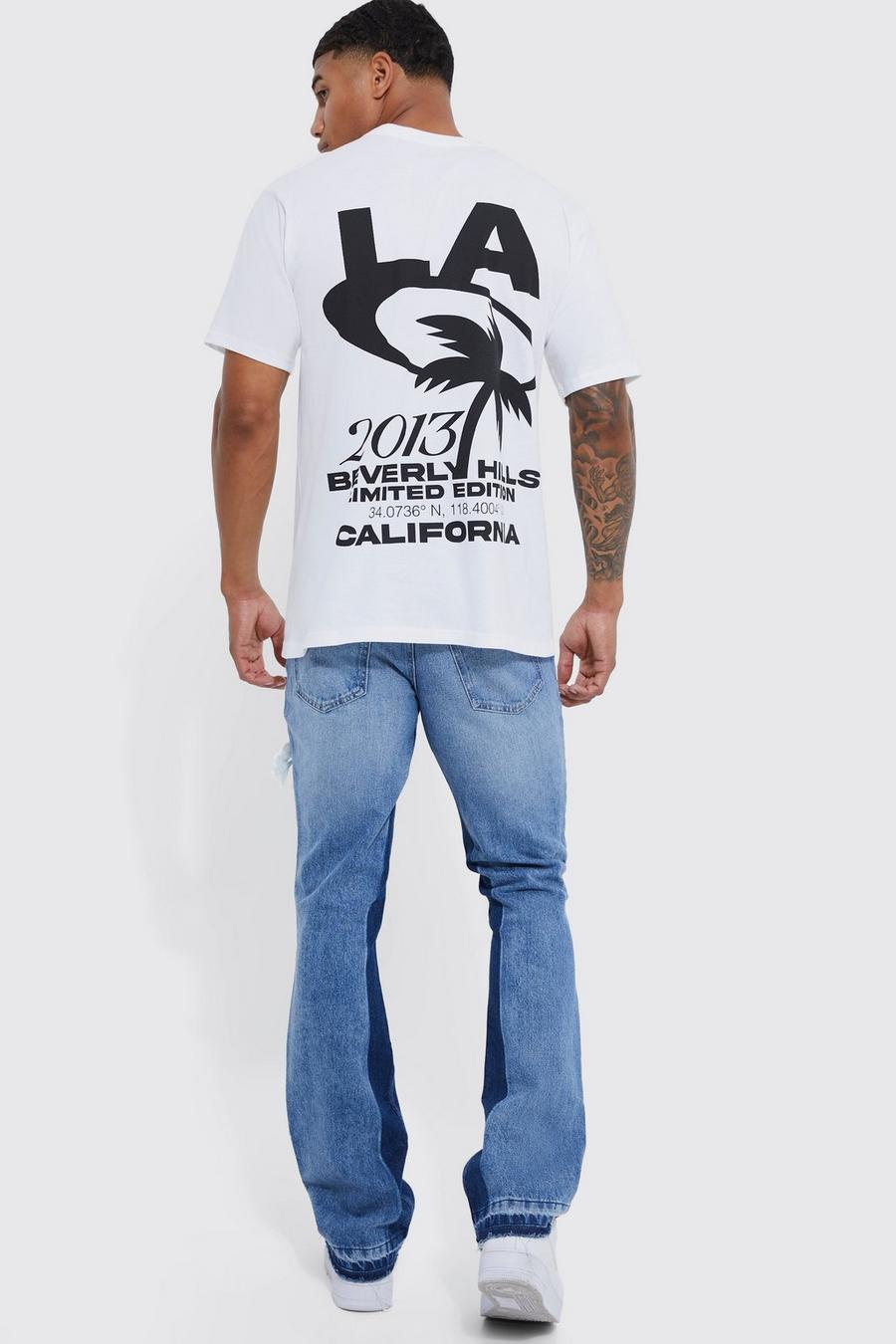 NIEBIESKIE SPODNIE JEANS DZIURY 