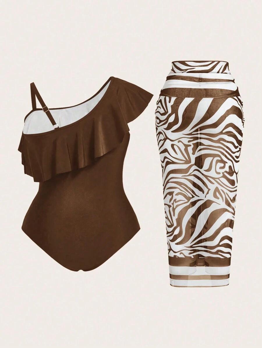 JEDNOCZĘŚCIOWY STRÓJ KĄPIELOWY SARONG KOMPLET