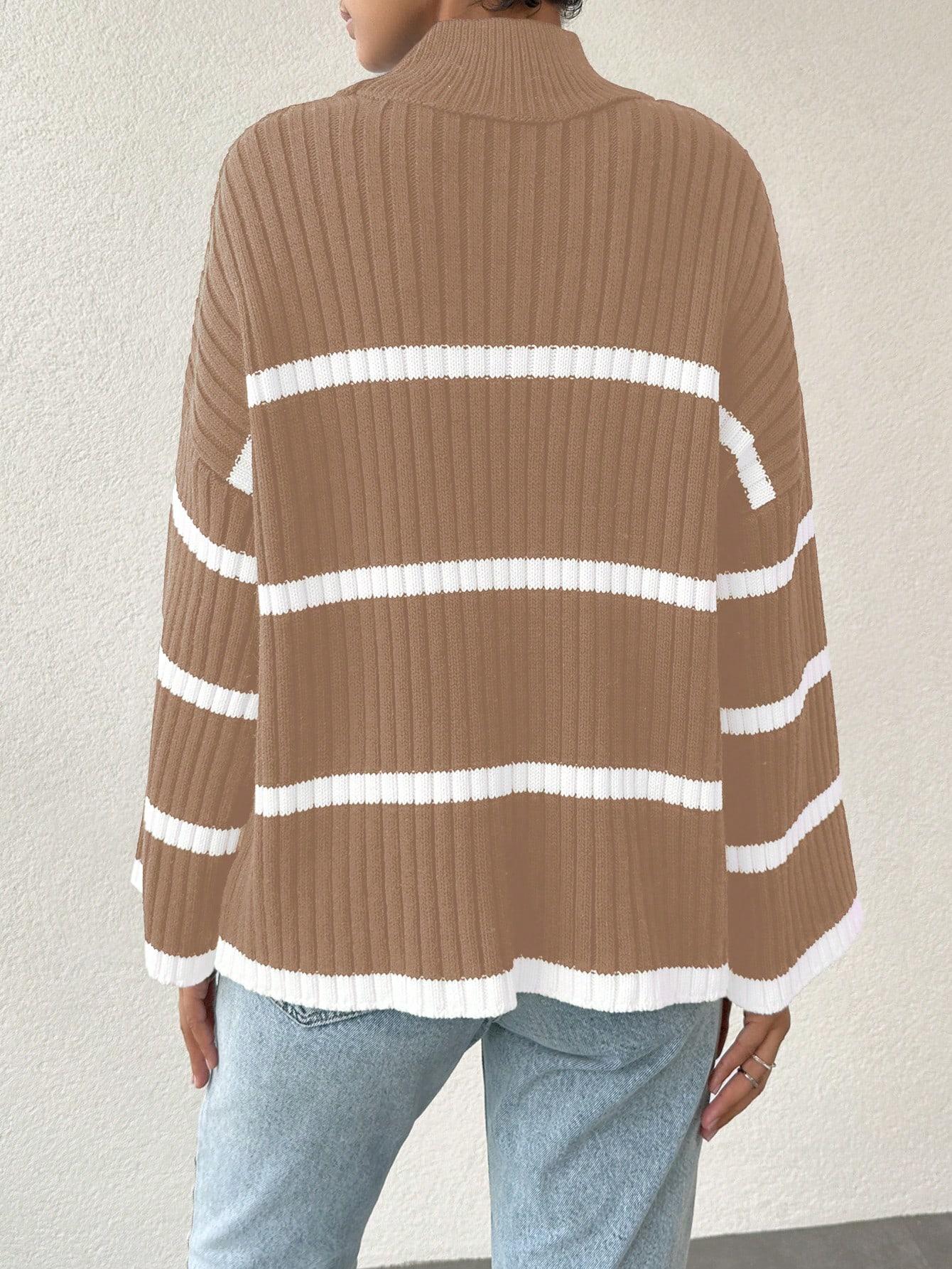 SWETER W PASKI Z GOLFEM 