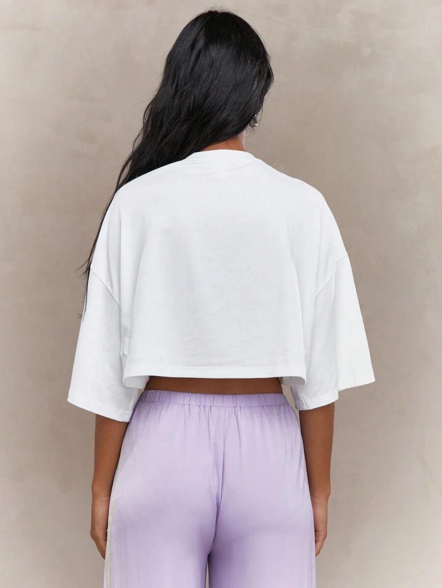 crop top print
