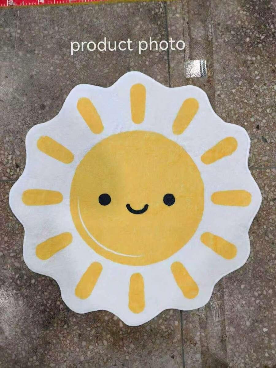 dywan wzór słońce