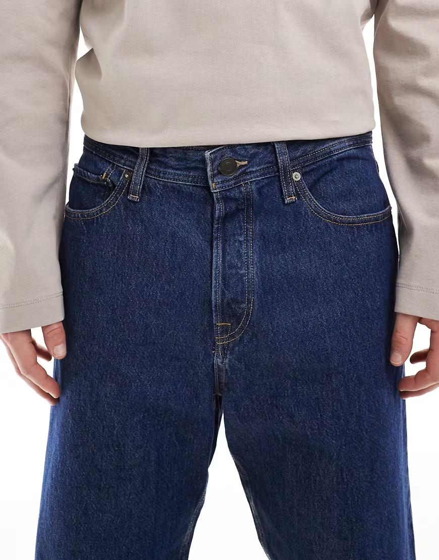 NIEBIESKIE SPODNIE JEANS BAGGY