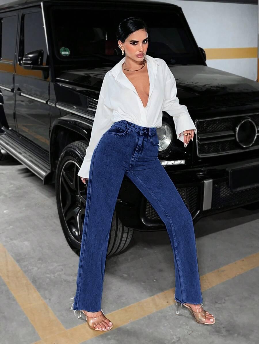 SPODNIE JEANS KIESZENIE