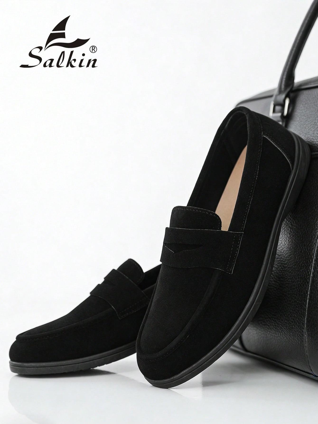 czarne mokasyny casual 