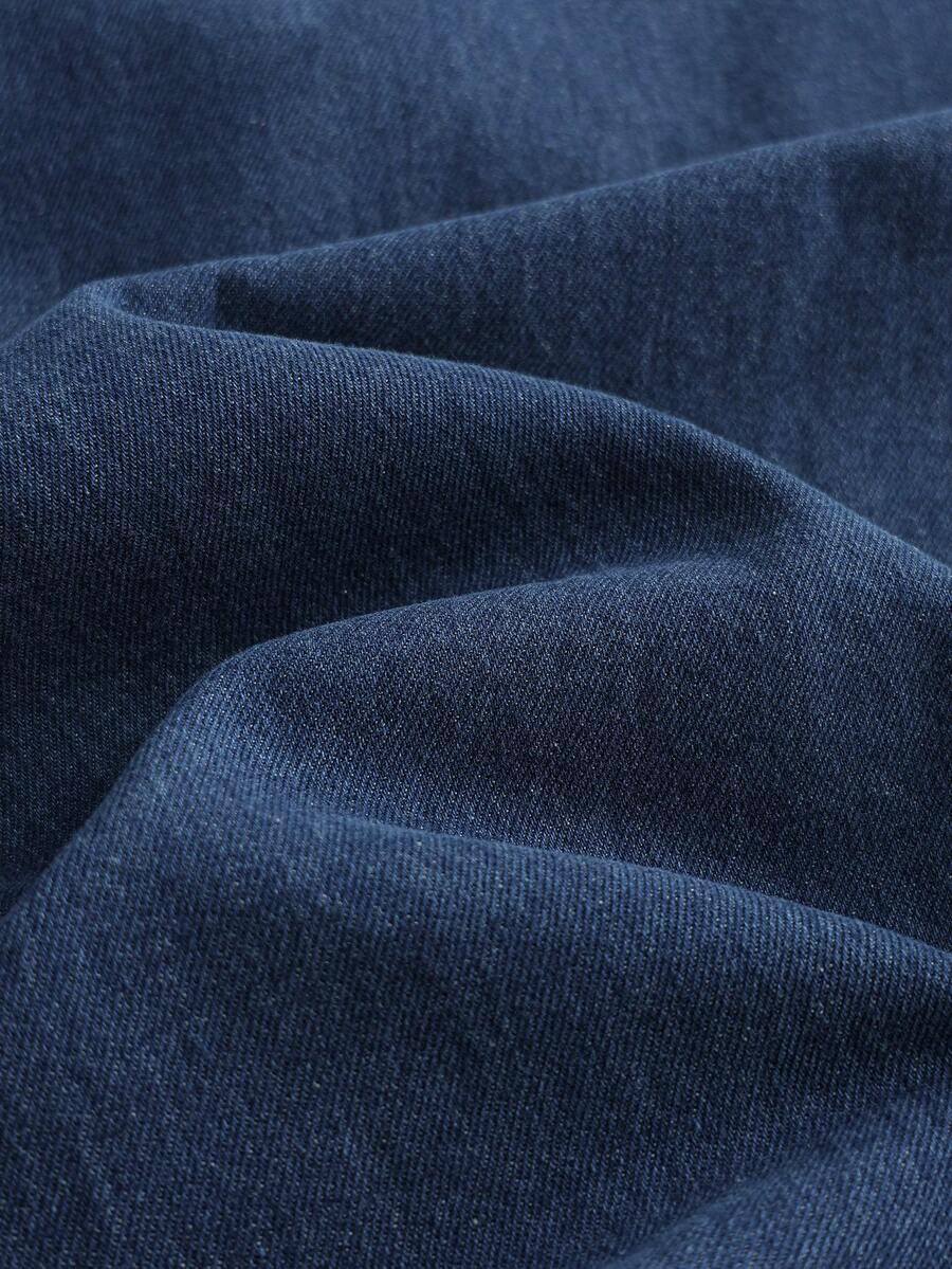 NIEBIESKA SUKIENKA JEANS
