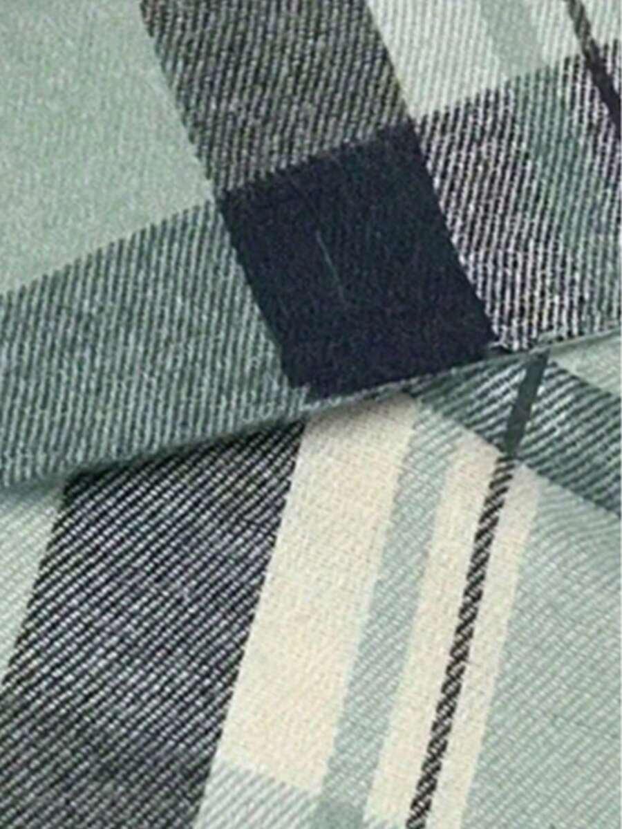 zielona koszula kratka 
