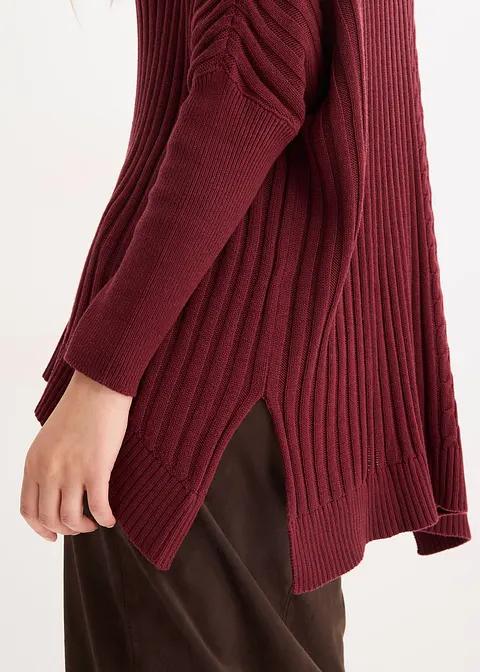 SWETER Z GOLFEM OVERSIZE