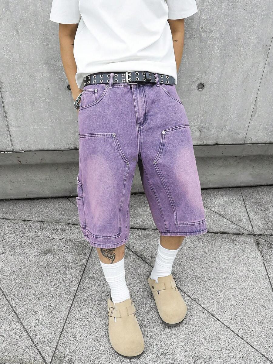 krótkie spodenki jeans