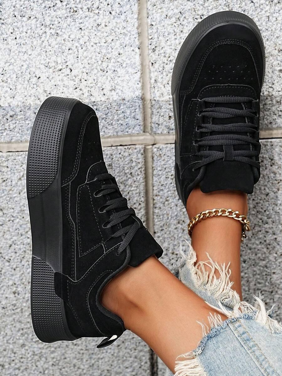 CZARNE BUTY SPORTOWE