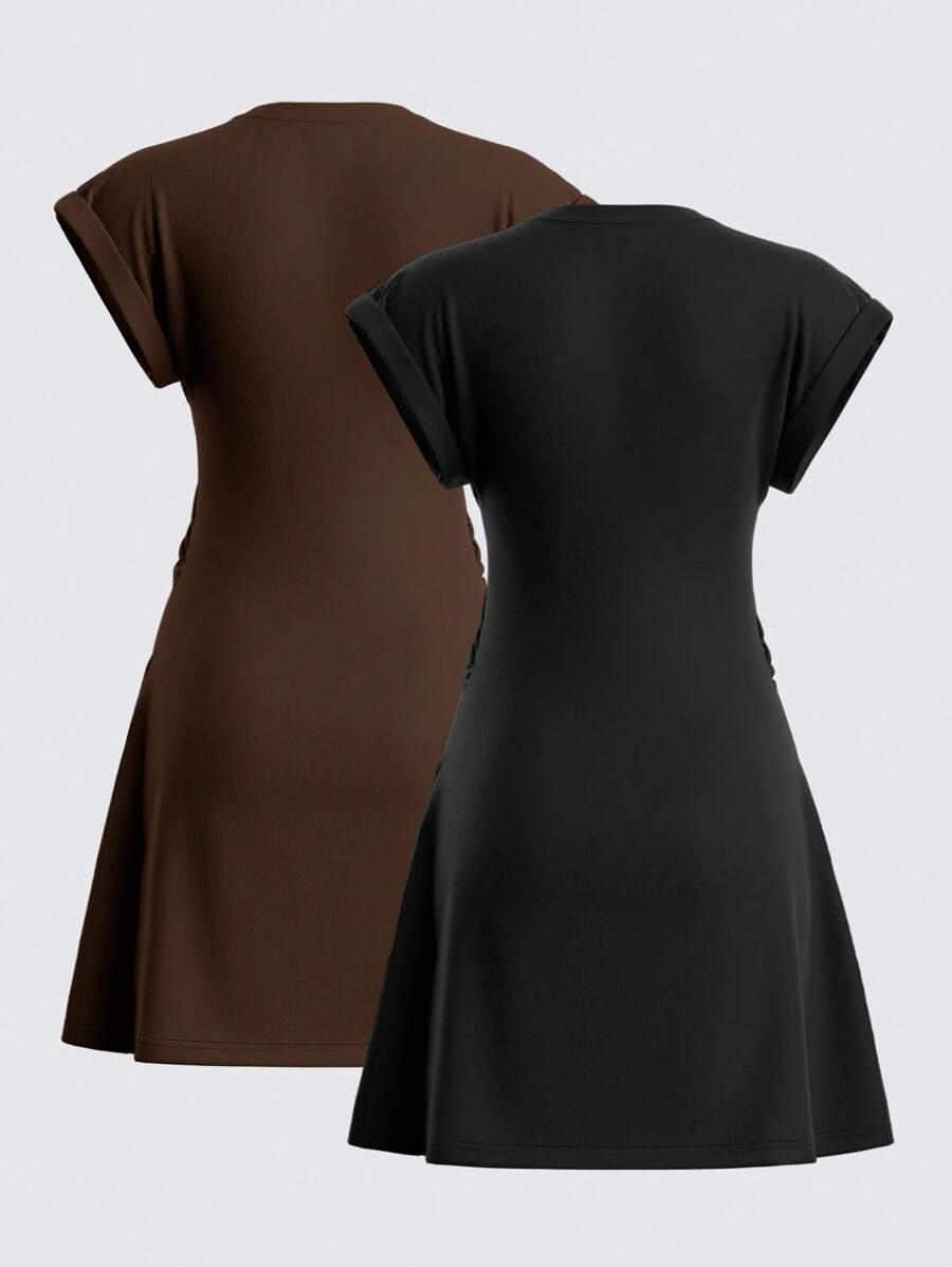 mini sukienka 2-pack