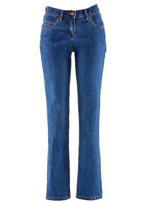 PROSTE SPODNIE JEANS