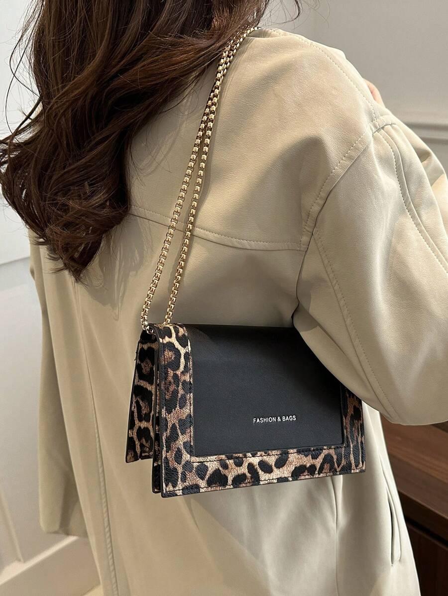 torebka imitacja skóry animal print