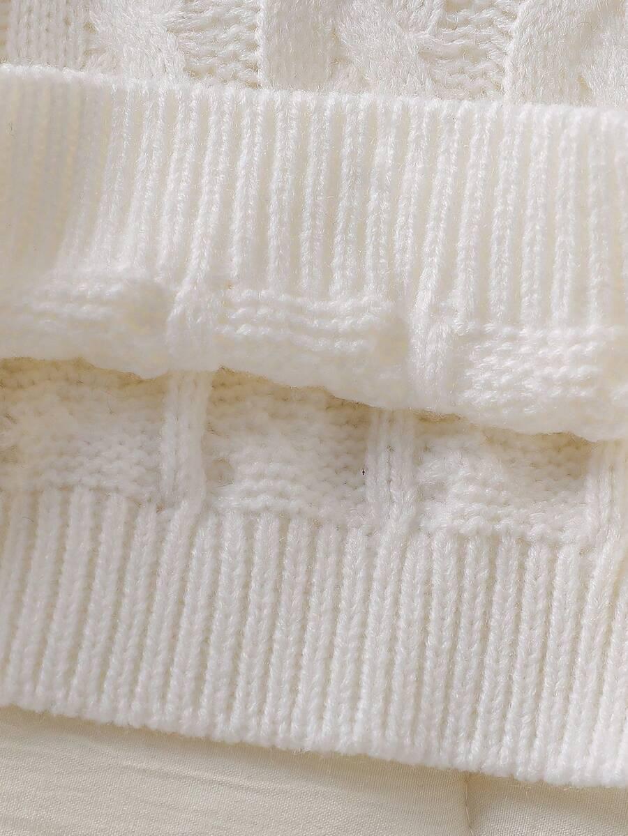 DZIEWCZĘCY SWETER Z GOLFEM 2-3Y