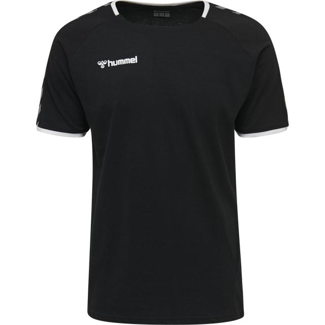 czarna klasyczna koszulka sportowa logo