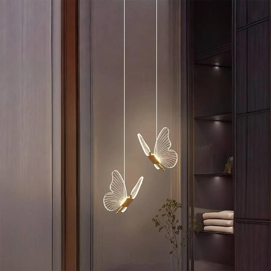 lampa wisząca motyle