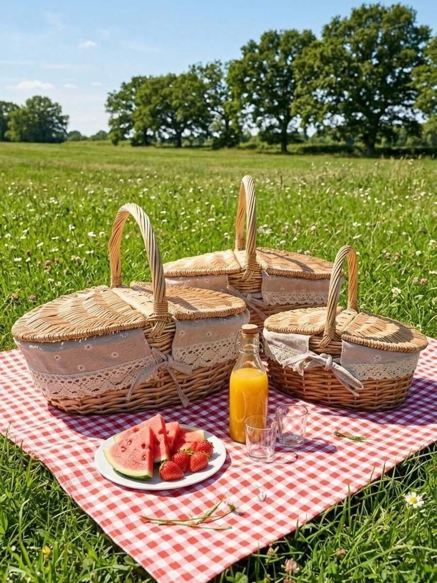 koszyk piknikowy zdobienie