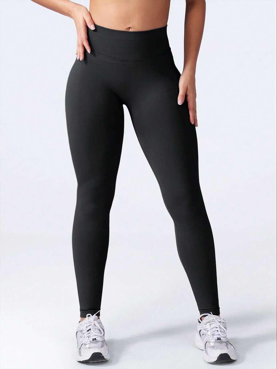 CZARNE LEGGINSY WYSOKI STAN