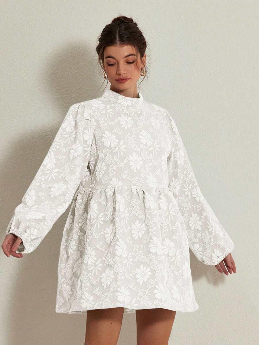 BIAŁA MINI SUKIENKA
