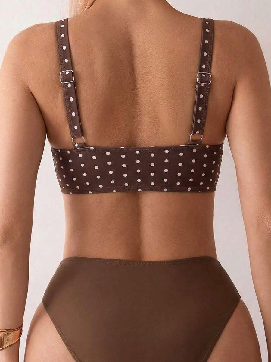komplet bikini print 