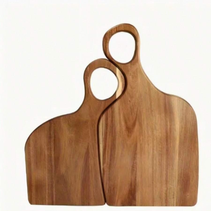 DREWNIANA DESKA DO KROJENIA 2-pack
