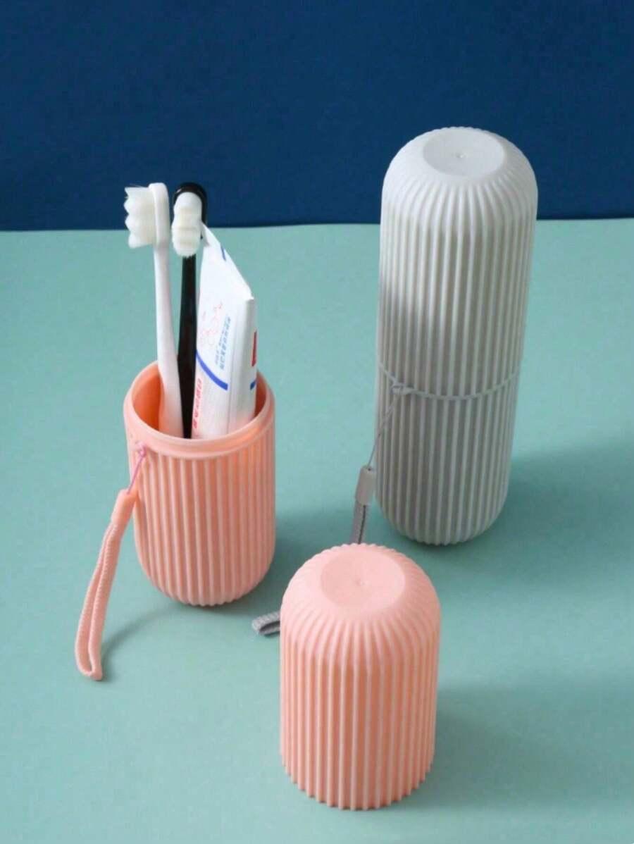 szare etui na szczoteczkę do zębów