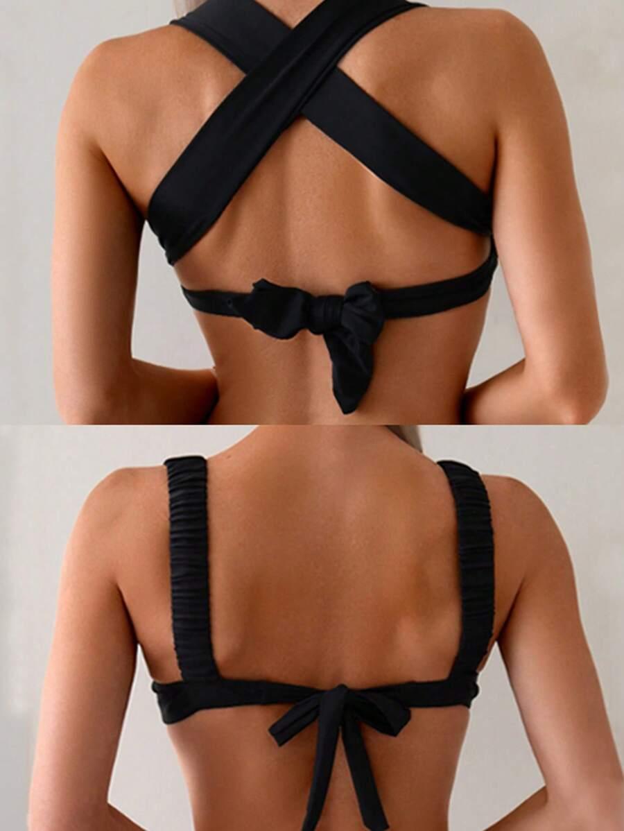 CZARNA GÓRA OD BIKINI 2PACK