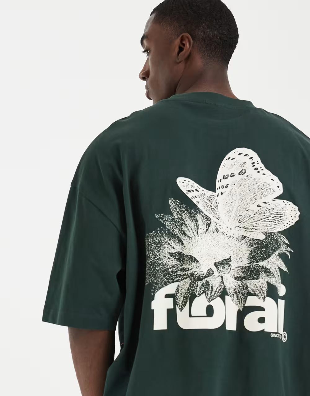 zielony t-shirt krótki rękaw