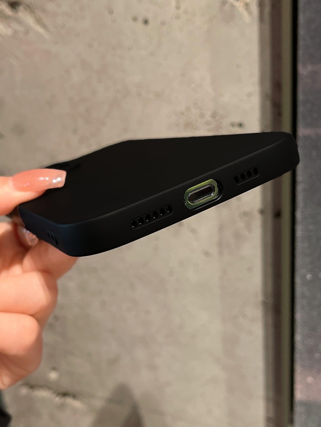 CZARNE ETUI NA TELEFON IPHONE