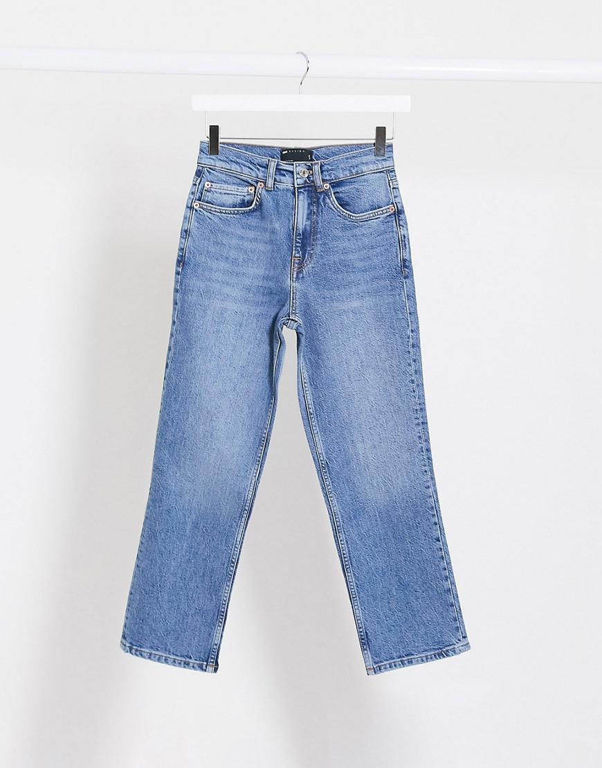 NIEBIESKIE SPODNIE JEANS