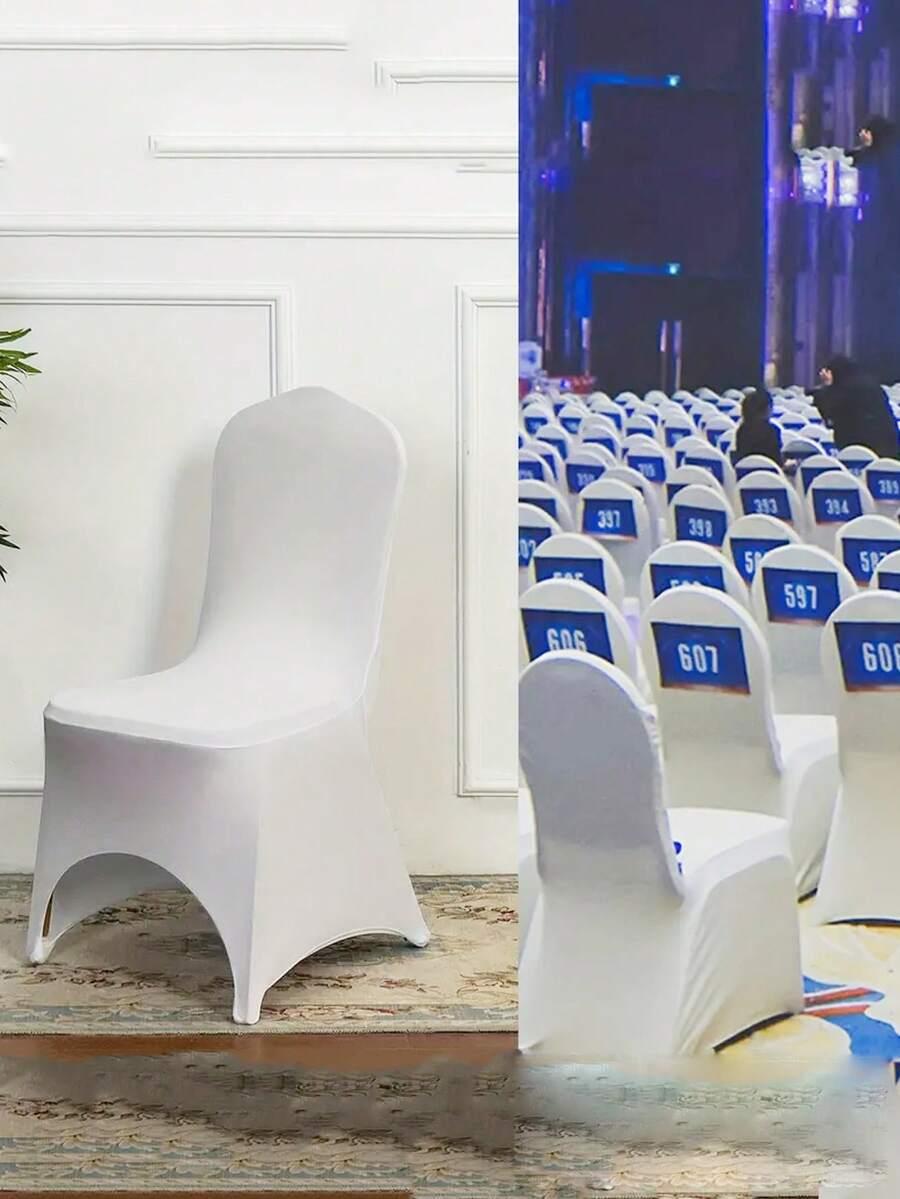 BIAŁY POKROWIEC NA KRZESŁO