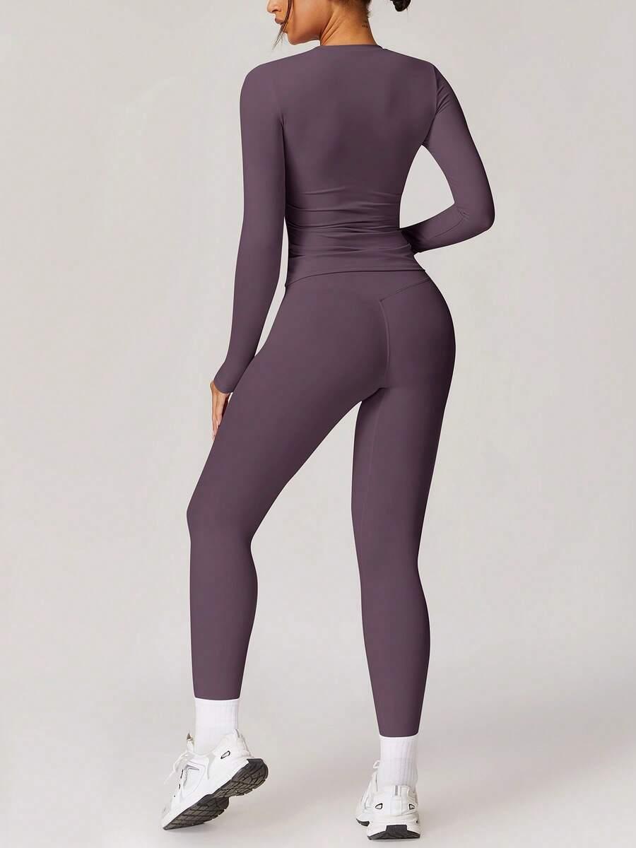 bluzka legginsy komplet