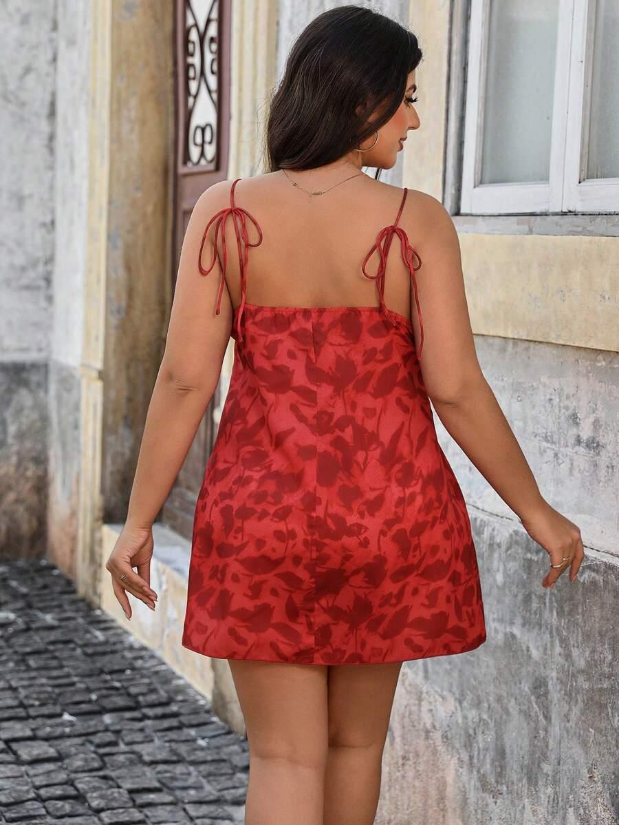 CZERWONA MINI SUKIENKA