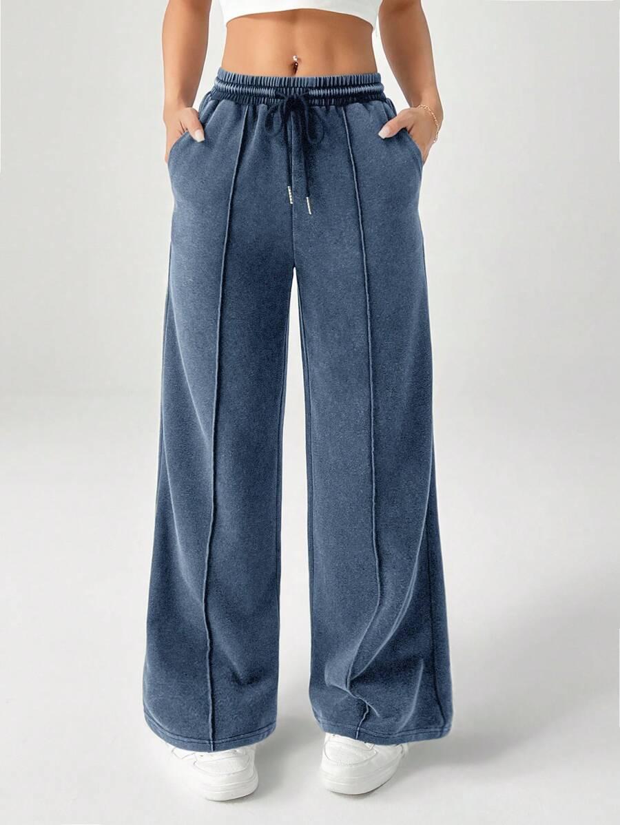 NIEBIESKIE SPODNIE CASUAL 