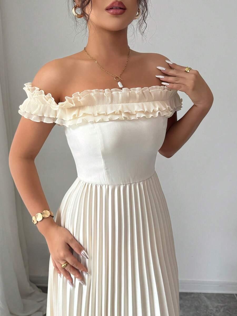 SUKIENKA MAXI PLISOWANA