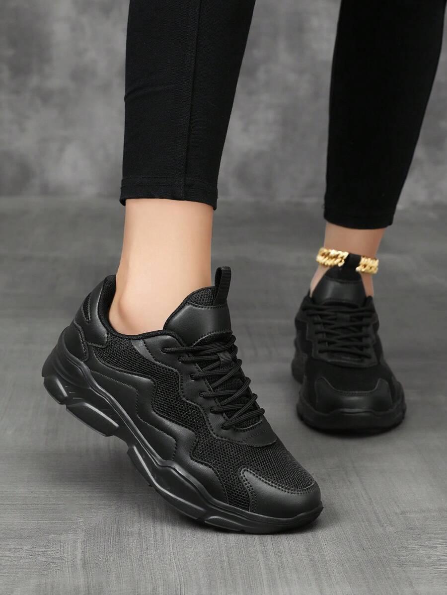 CZARNE BUTY SPORTOWE