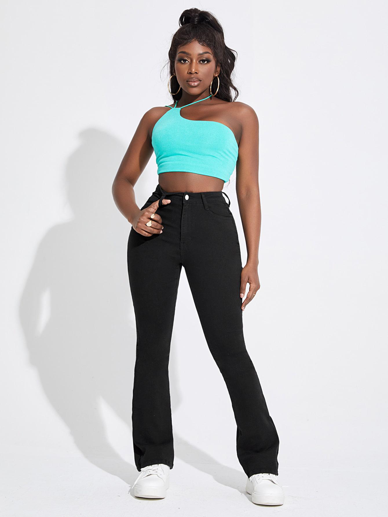 SPODNIE JEANS WYSOKI STAN