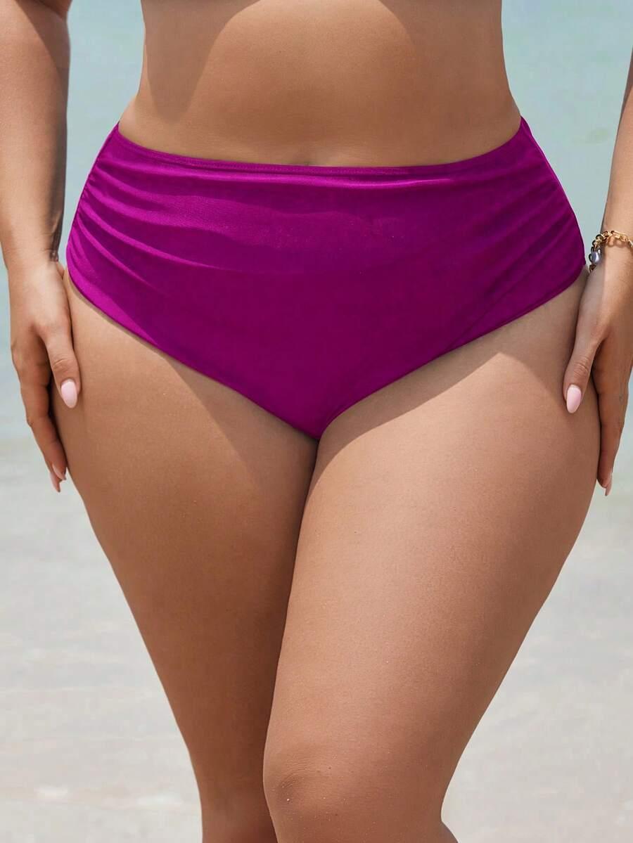 różowy dół od bikini