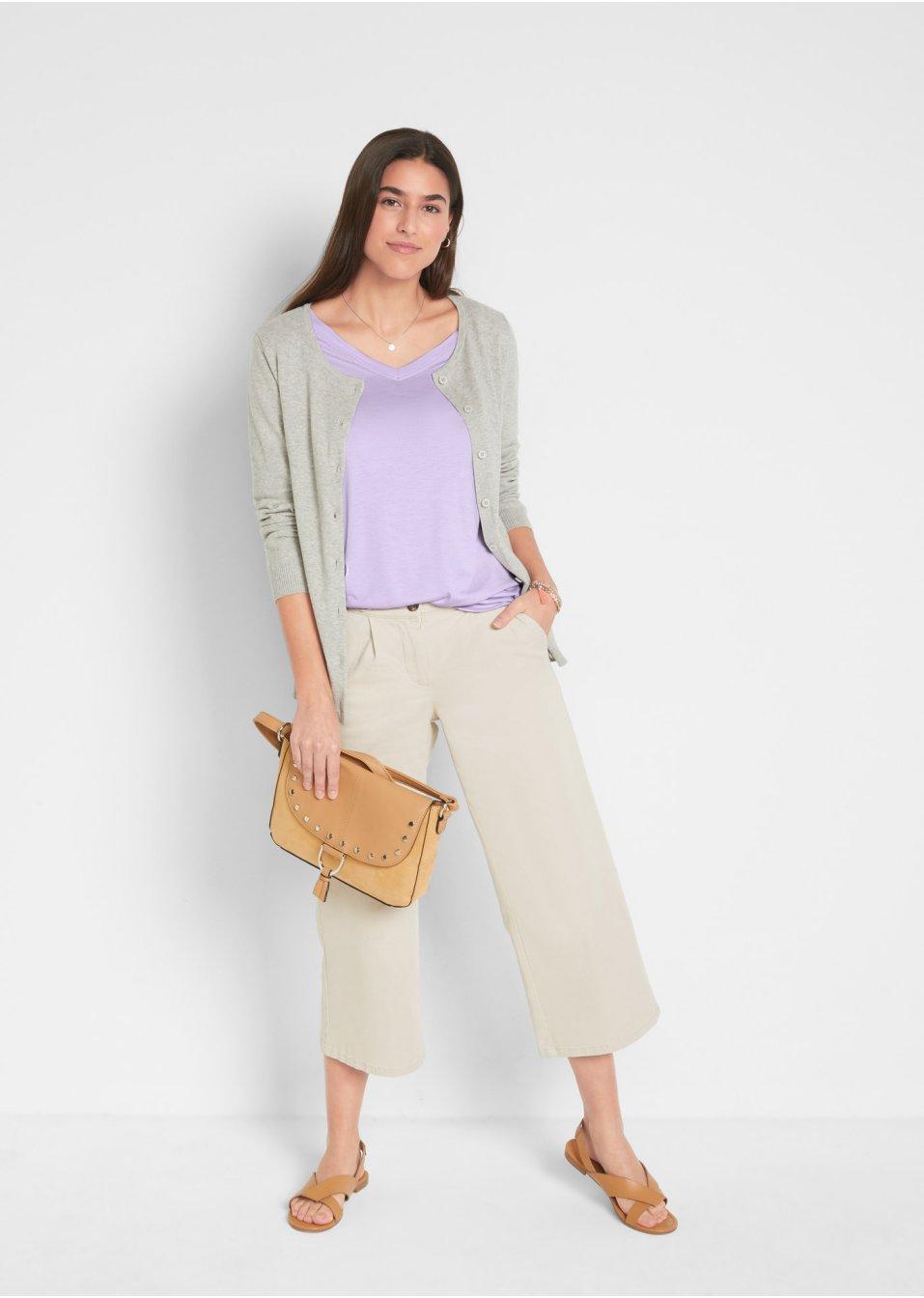 LUŹNY T-SHIRT BASIC 